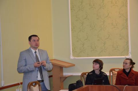 Планова зустріч голови профкому студентів, аспірантів та докторантів ЗНТУ Андрія Іванченка зі студентським активом БДПУ