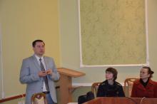 Планова зустріч голови профкому студентів, аспірантів та докторантів ЗНТУ Андрія Іванченка зі студентським активом БДПУ